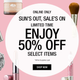 50% off select items | Origins